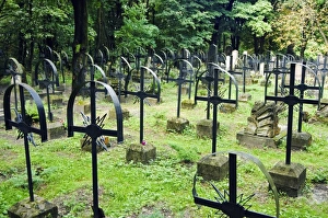 Grave Yard Prints: Lychakiv Cemetery Gravestones