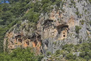 Images Dated 24th March 2016: Lycian tombs, Dalyan, Mugla Province, Turkey