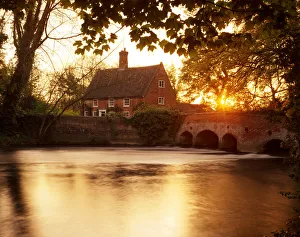 Watermill Prints: Lyng Mill, Norfolk, England