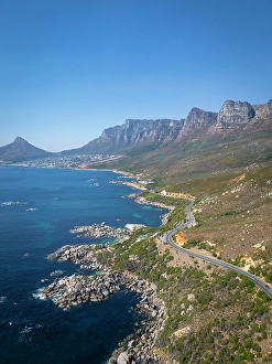 Garden Route Prints: M6 coastal road south of Camps Bay & The Twelve Apostles