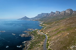 Garden Route Prints: M6 coastal road south of Camps Bay & The Twelve Apostles