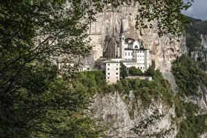 Madonna della Corona sanctuary, Spiazzi, Verona province, Veneto, Italy
