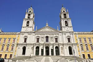 Images Dated 15th August 2011: Mafra convent, near Lisbon, the location of the famous book of the Nobel prize winner