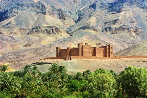 Ksar Prints: A magnificent 16th century Kasbah, Timiderte. Draa Valley