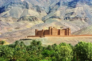 Images Dated 2nd July 2014: A magnificent 16th century Kasbah, Timiderte. Draa Valley