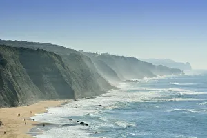 Magoito beach in the Sintra-Cascais Natural Park, Portugal
