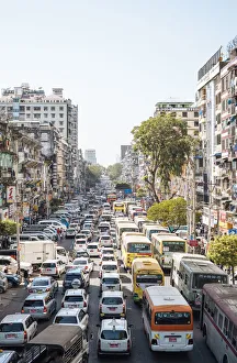 Mahabandoola Road, Yangon, Myanmar
