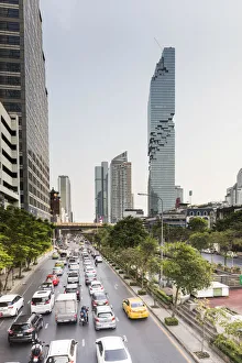 MahaNakhon Tower (by Ole Scheeren), Silom, Bangkok, Thailand
