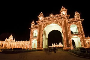 Images Dated 22nd December 2008: Maharajas Palace, Mysore, Karnataka, India