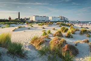 Borkum Prints: Main beach on Borkum Island, Borkum Island