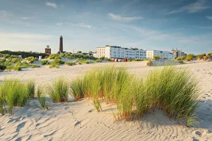 Borkum Prints: Main beach on Borkum Island, Borkum Island