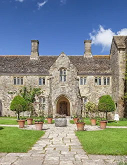 National Trust Prints: Main building of Nymans Garden on Haywards Heath, West Sussex, England