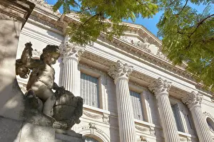 Recoleta Prints: A detail over the main facade of the Museo Nacional de Arte Decorativo (National Museum of Decorative Arts)