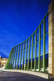 Art Gallery Prints: The main facade of the Neue Staatsgalerie art gallery in Stuttgart, Stuttgart-Mitte