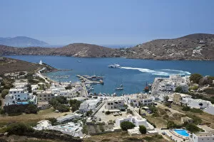 Images Dated 1st July 2016: Main port, Ios Island, Cyclades Islands, Greece
