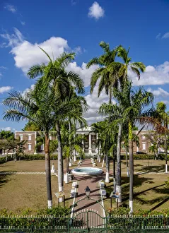 Main Square, elevated view, Spanish Town, Saint Catherine Parish, Jamaica