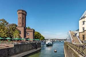 Images Dated 13th May 2015: Malakovturm, Rheinauharbour Cologne, North Rhine Westphalia, Germany