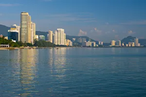 Malaysia, Penang, Georgetown, Modern Skyline