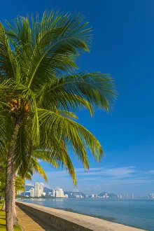 Malaysia, Penang, Georgetown, Modern Skyline