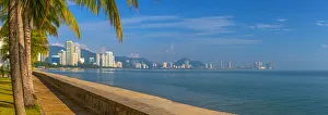 Malaysia, Penang, Georgetown, Modern Skyline