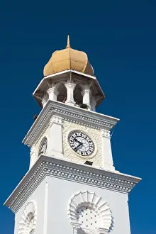 Clocks Prints: Malaysia, Penang, Georgetown, Victoria Memorial Clock Tower