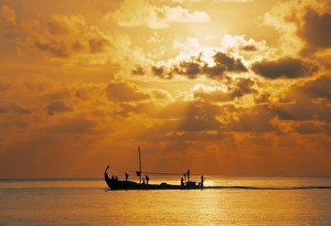 Sun Set Prints: Maldives