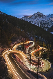 Maloja pass, Graubunden canton, Switzerland