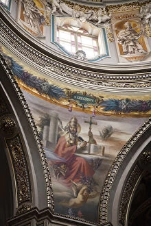 Images Dated 3rd September 2010: Malta, Valletta, Floriana, Church of St. Publius, rotunda