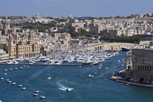 Water Front Prints: Malta, Vittoriosa