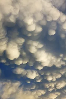 Munich Prints: Mammatus cloud - Germany, Bavaria, Upper Bavaria, Munich, Taufkirchen