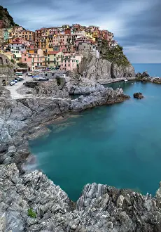 Manarola Prints: Manarola, Cinque Terre, La Spezia district, Liguria, Italy