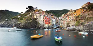 Riomaggiore Prints: Manarola, Cinque Terre, Liguria, Italy