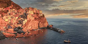 Manarola, Cinque Terre, Rivera di Levante, Provinz La Spezia, Ligurien, Italien Manarola, Cinque Terre, Rivera di Levante, Provinz La Spezia, Ligurien, Italien