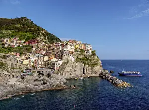 Manarola, Cinque Terre, UNESCO World Heritage Site, Liguria, Italy