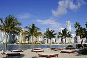 Mandarin Oriental Hotel, Brickell Key Drive, Miami Downtown, Florida, USA