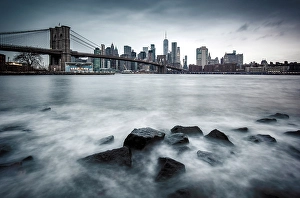 Brooklyn Bridge Prints: Manhattan, Brooklyn Bridge and Jane's Carousel