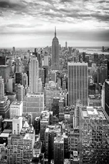 Rockerfeller Centre Prints: Manhattan and the Empire State Building