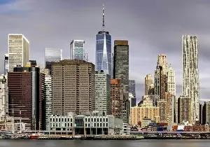 Brooklyn Prints: Manhattan and the One World Trade Centre