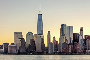 Jersey City Prints: Manhattan and the One World Trade Centre