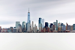 Jersey City Prints: Manhattan and the One World Trade Centre