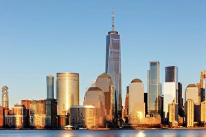 Jersey City Prints: Manhattan and the One World Trade Centre