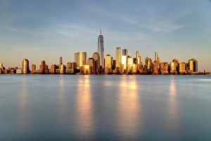 Jersey City Prints: Manhattan and the One World Trade Centre