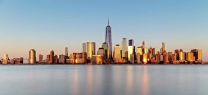 Jersey City Prints: Manhattan and the One World Trade Centre