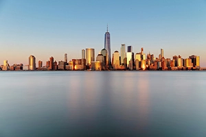 Jersey City Prints: Manhattan and the One World Trade Centre
