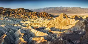 Southwest Prints: Manly Beacon & Golden Valley, Death Valley National Park, California, USA
