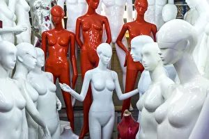 Mannequin shop, Hanoi, Vietnam