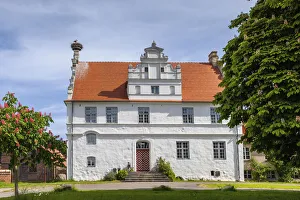 Rugen Prints: Manor House Venz, Ruegen Island, Baltic Sea, Mecklenburg-Western Pomerania, Germany