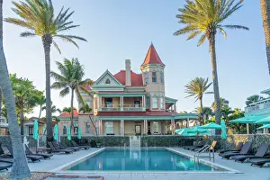 Kew West Prints: The Mansion On The Sea, Key West, Florida, USA
