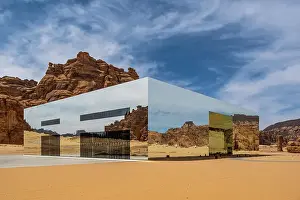 Concert Hall Prints: Maraya Concert Hall, the largest mirror building in the world