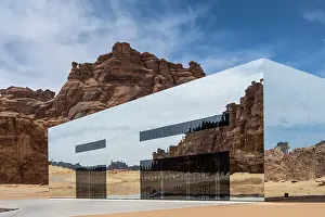 Concert Hall Prints: Maraya Concert Hall, the largest mirror building in the world